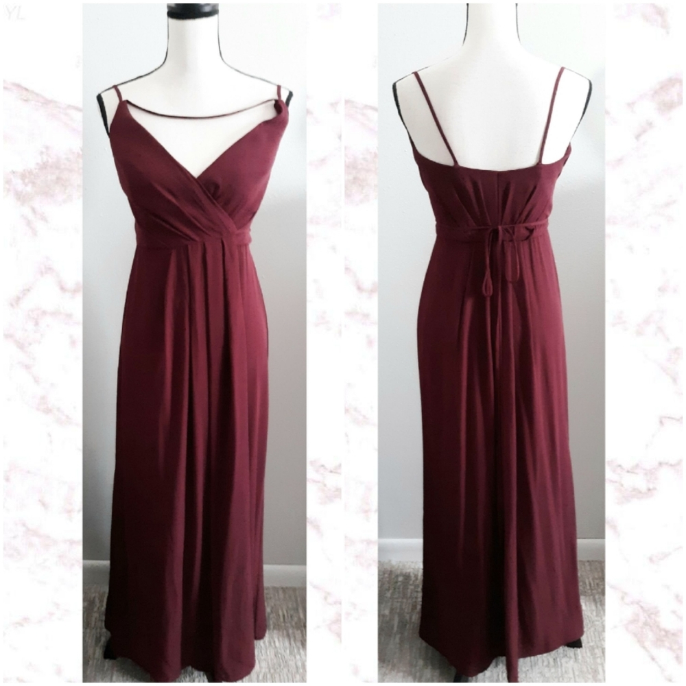 David's Bridal Wrap Gown 0
